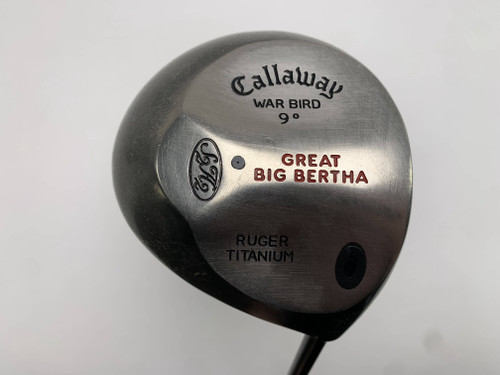 Callaway Big Bertha Warbird Driver 9* Osborne Golf Wizard Regular RH -1'', 1 of 12