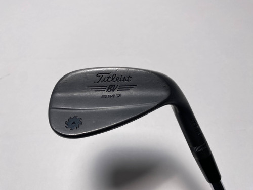 Titleist Vokey SM7 Jet Black Gap Wedge GW 50* 8 Bounce F-Grind RH, 1 of 12