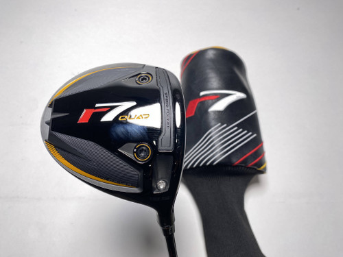 TaylorMade R7 Quad Mini Driver 13.5* Fujikura Speeder MD Regular Graphite RH HC, 1 of 12