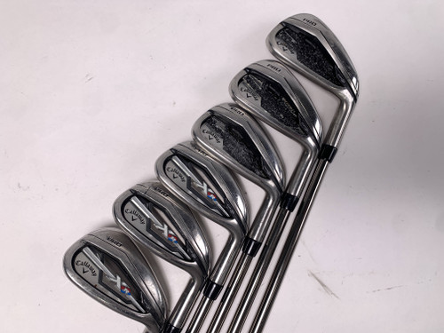 Callaway XR Pro Iron Set 5-PW UST Mamiya Recoil 660 F2 Senior Graphite Mens RH, 1 of 12