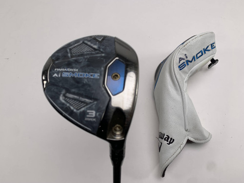 Callaway Paradym Ai Smoke Max 3 Fairway 15* Tensei Blue AV Xlink Regular RH HC, 1 of 12