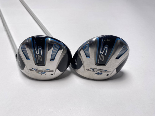 Cobra S2 OS 3 & 5 Fairway Wood Set Fujikura 50g Ladies Graphite Womens RH, 1 of 12