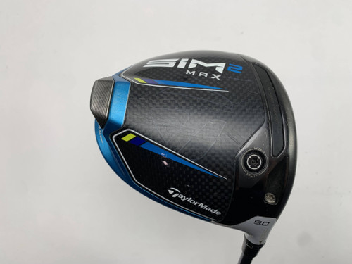 TaylorMade SIM2 MAX Driver 9* Fujikura Ventus Blue 5-S Stiff Graphite Mens RH, 1 of 12
