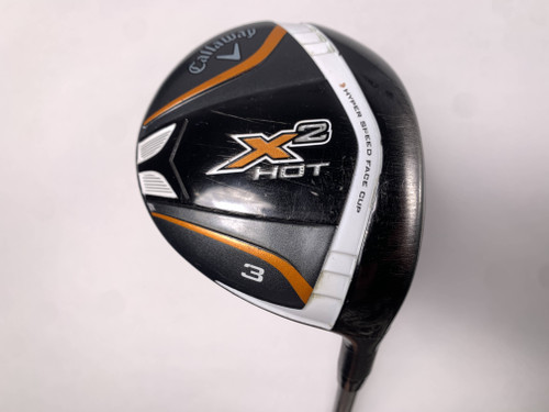 Callaway X2 Hot 3 Fairway Wood 15* Matrix HD Radix S IV Regular Graphite Mens RH, 1 of 12