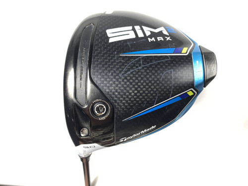TaylorMade SIM2 MAX Driver 9* Tensei Blue Raw AV Series 60g Extra Stiff LH, 1 of 12