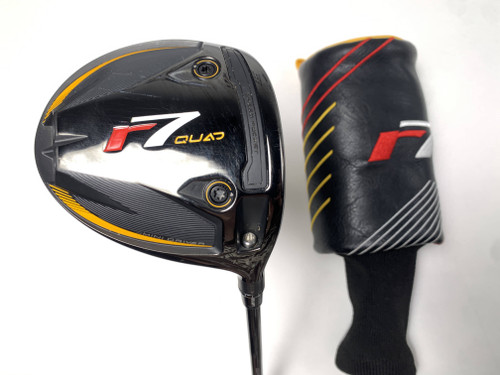 TaylorMade R7 Quad Mini Driver 13.5* Fujikura Speeder MD Stiff Graphite RH HC, 1 of 12