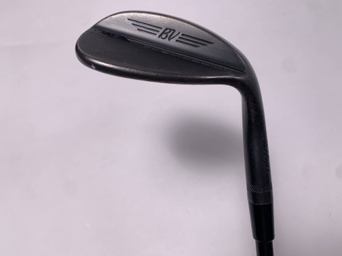 Titleist Vokey SM8 Jet Black Lob Wedge LW 58* 12 D-Grind True Spec Stiff RH, 1 of 12