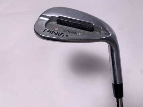 Ping Tour-W Brushed Silver Gap Wedge GW 52* 12 Bounce Black Dot AWT Stiff RH, 1 of 12