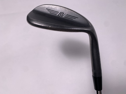 Titleist Vokey SM9 Jet Black Lob Wedge LW 60* 12 Bounce D-Grind Wedge RH, 1 of 12