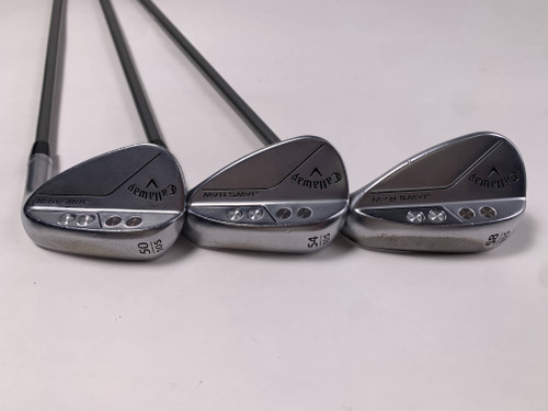 Callaway Jaws Raw Chrome Wedge Set 50* 10 |54* 10 | 58* 10 Catalyst RH, 1 of 12