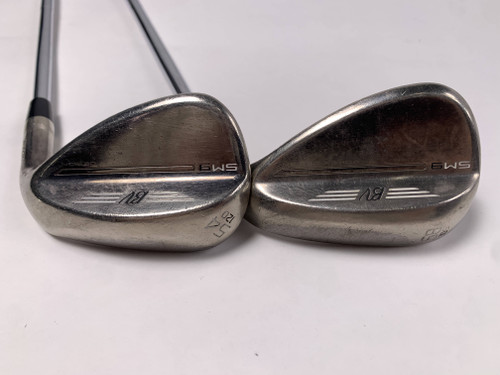 Titleist Vokey SM9 Brushed Steel Wedge Set 54* 12 | 58* 10 Wedge Steel Mens RH, 1 of 12