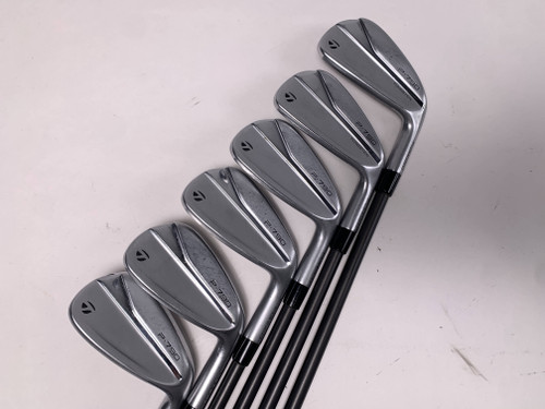 TaylorMade P790 2021 Iron Set 6-PW+AW SteelFiber i95 Private Reserve Stiff RH, 1 of 12