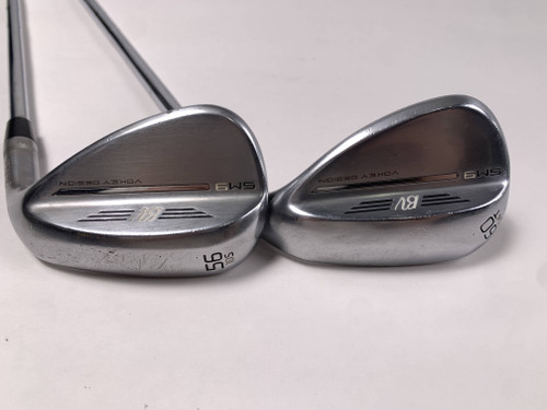 Titleist Vokey SM9 Tour Chrome Wedge Set 56*10 | 60*4 DG Tour X100 XStiff RH, 1 of 12