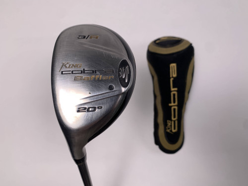Cobra Baffler 2005 3 Hybrid 20* Aldila NV HL 65g Regular Graphite Mens LH HC, 1 of 12