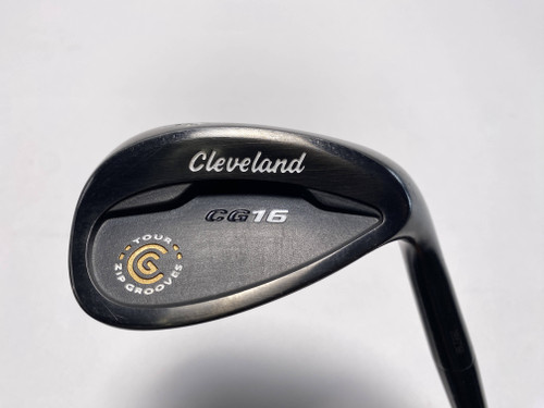 Cleveland CG16 Black Pearl Sand Wedge SW 56* 14 Bounce Traction Wedge Mens RH, 1 of 12