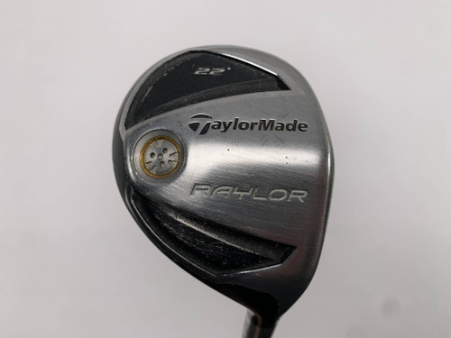 TaylorMade Raylor 2010 4 Hybrid 22* REAX 65g Senior Graphite Mens RH, 1 of 12