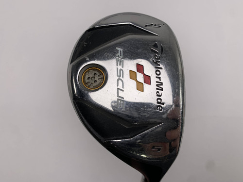 TaylorMade Rescue 2009 5 Hybrid 25* Aldila REAX Regular Graphite Mens RH, 1 of 12