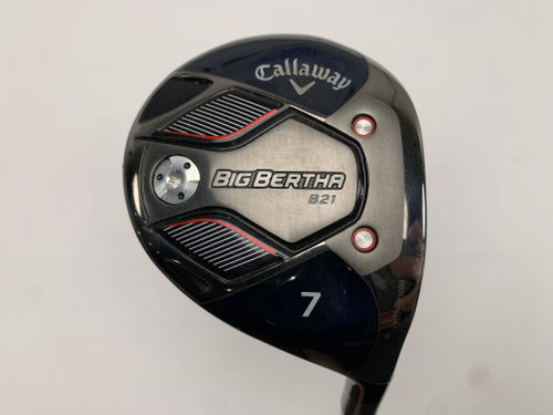 Callaway Big Bertha B21 7 Fairway Wood 21* RCH 55 55g Regular Graphite Mens RH, 1 of 12