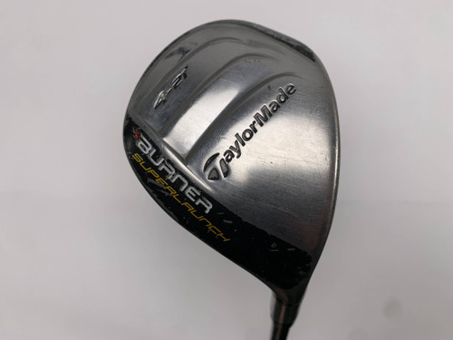 TaylorMade Burner Superlaunch 4 Hybrid 21* REAX 60g Regular Graphite Mens RH, 1 of 12