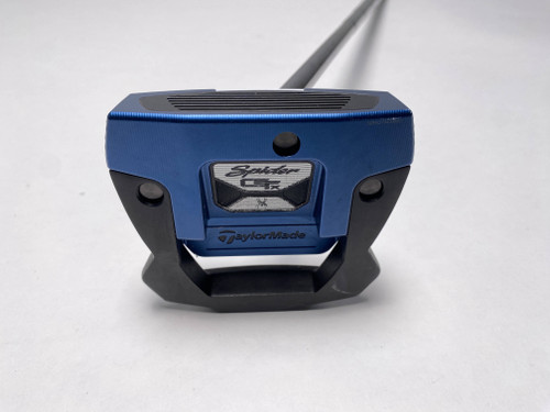 TaylorMade Spider GTx Center Shaft Blue Putter 34" SuperStroke Tour 2.0 Mens RH, 1 of 12