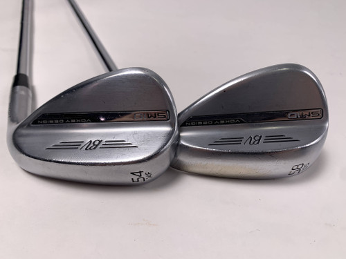 Titleist Vokey SM10 Tour Chrome Wedge Set 54* 14 | 58* 10 Modus 3 115g Wedge RH, 1 of 12