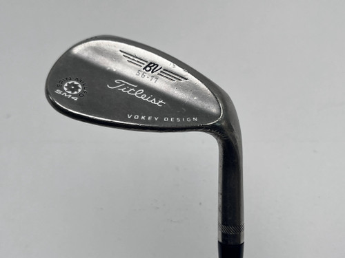 Titleist Vokey Spin Milled SM4 Black Sand Wedge SW 56* 11 Bounce Wedge RH, 1 of 12
