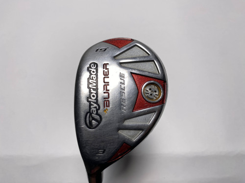TaylorMade Burner Rescue 3 Hybrid 19* REAX SuperFast 65g Regular LH, 1 of 12