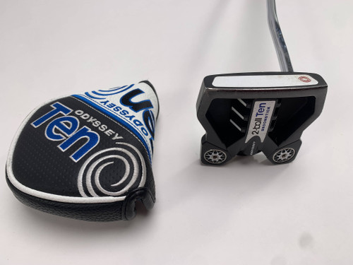 Odyssey 2-Ball Ten Lined Broomstick Putter 48" Mens RH HC, 1 of 12