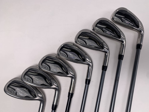 Callaway Steelhead XR Iron Set 5-PW+GW Matrix Ozik Program F15 60g Regular RH, 1 of 12