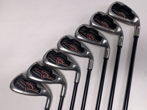 Callaway Big Bertha 2004 Iron Set 4-PW 75g Regular Graphite Mens RH, 1 of 12