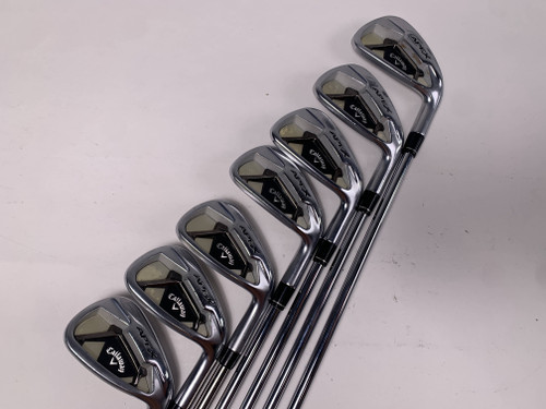 Callaway Apex 21 Iron Set 4-PW Various 95g Stiff Steel Mens RH -1/2'', 1 of 12