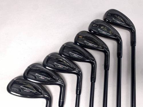 Callaway Steelhead XR Pro Iron Set 5-PW+AW Recoil ES 780 F4 Stiff Graphite RH, 1 of 12