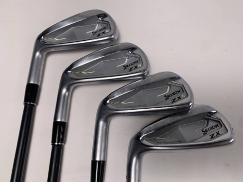 Srixon ZX4 MKII Iron Set 6-9 Project X Catalyst 5.0 50g Senior Graphite Mens LH, 1 of 12