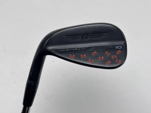 Titleist Vokey SM10 Jet Black Wedge 46* 10 F-Grind Hi Rev 2.0 125g Stiff LH, 1 of 12