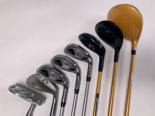 US Kids Ultralight WT-10 63" Club Set Driver 3W 4H 6 8 PW SW Putter Junior RH, 1 of 12