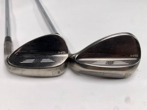Titleist Vokey SM9 Brushed Steel Wedge Set 52* 8 | 58* 10 Wedge Steel Mens RH, 1 of 12