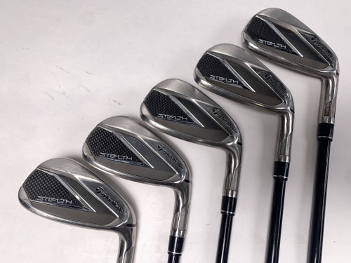 TaylorMade Stealth Iron Set 6-PW Fujikura Ventus Red 6R Regular Graphite Mens RH, 1 of 12