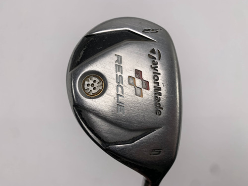TaylorMade Rescue TP 2009 5 Hybrid 25* Aldila REAX 65g Senior Graphite Mens RH, 1 of 12