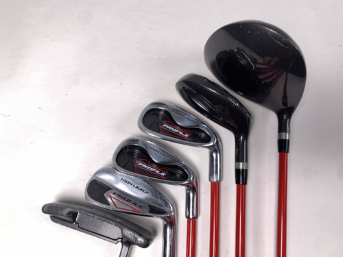 Wilson Profile Club Set Driver 5H Long Iron Short Iron Wedge Putter Youth Junior, 1 of 12