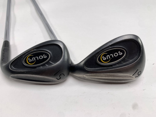 Solus Stock Wedge Set 51* 61* Wedge Steel Mens RH, 1 of 12