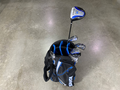 Strata S Club Set Driver 5 Hybrid 6-9 Iron Regular Steel Mens LH NO PW, 1 of 12