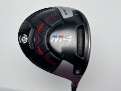 TaylorMade M4 Driver 10.5* Fujikura Atmos Red 5S Stiff Graphite Mens RH, 1 of 12