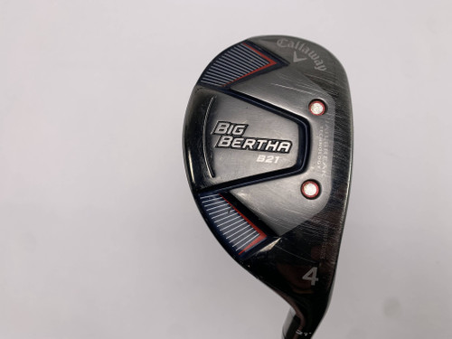 Callaway Big Bertha B21 4 Hybrid 21* RCH 65 65g Regular Graphite Mens RH, 1 of 12