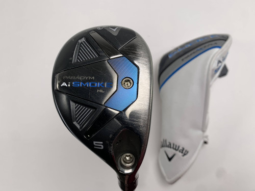 Callaway Paradym Ai Smoke HL 5 Hybrid 24*  Cypher Fifty 5.0 50g Senior RH HC, 1 of 12
