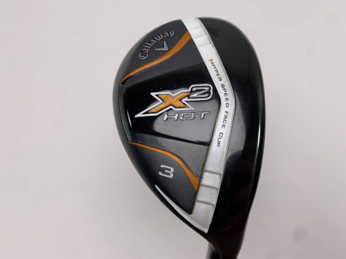 Callaway X2 Hot 3 Hybrid 19* 60g Regular Graphite Mens RH Midsize Grip, 1 of 12
