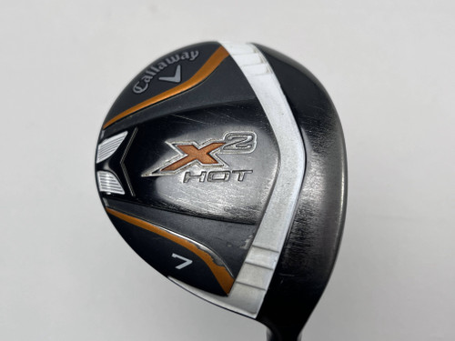 Callaway X2 Hot 7 Fairway Wood 21* Aldila Tour ATX 55g Senior Graphite Mens RH, 1 of 12