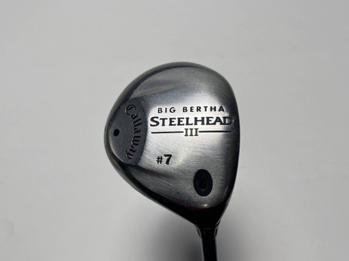 Callaway Steelhead III 7 Fairway Wood 21* System III Ladies Graphite Womens RH, 1 of 12