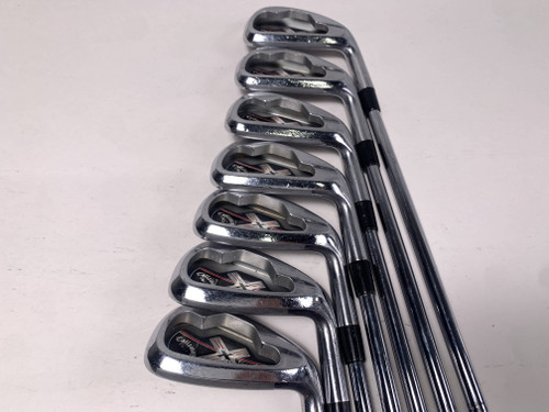 Callaway X Tour Iron Set 4-PW True Temper Dynamic Gold S300 Stiff No 7 iron RH, 1 of 12