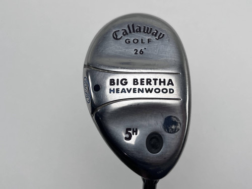 Callaway Big Bertha Heavenwood 5 Hybrid 26* Gems 55w 55g Ladies Womens RH, 1 of 12
