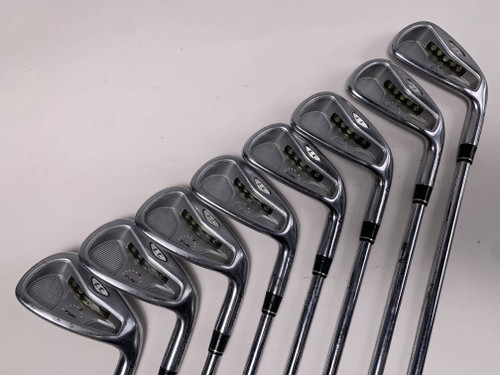 TaylorMade Rac LT 2005 Iron Set 3-PW Rifle FCM 5.0 Regular Steel Mens RH, 1 of 12